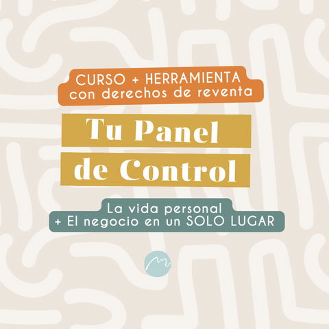 Tu panel de control con derechos de edición y reventa