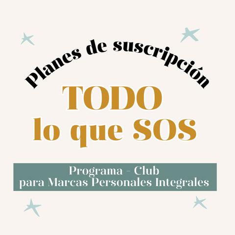 Todo lo que sos - Planes de suscripción