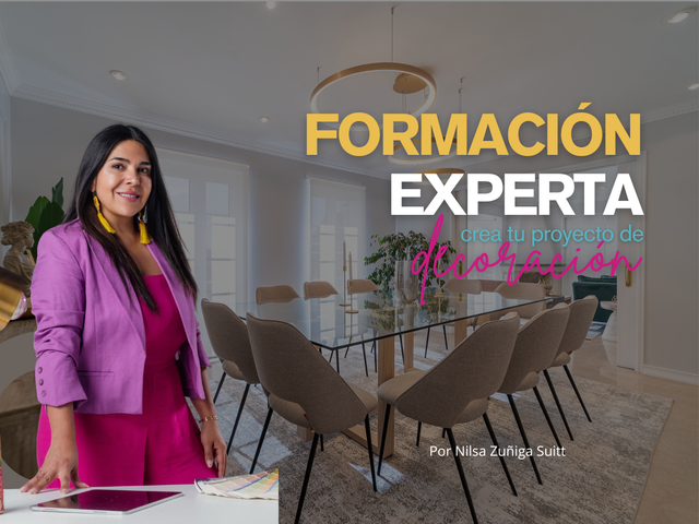 Formación Experta: Crea tu Proyecto de Decoración
