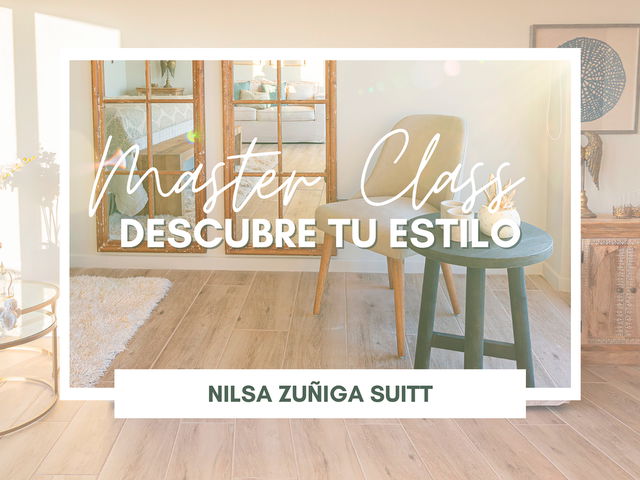 Master Class Descubre tu estilo de decoración