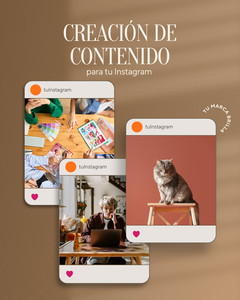 Creación de contenido para Instagram