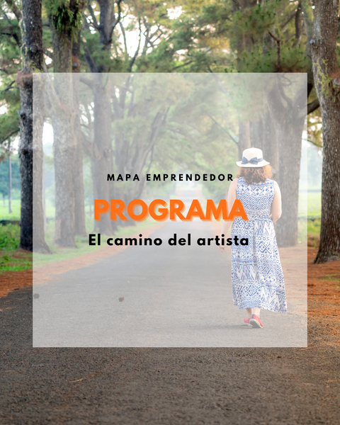 El mapa de El camino del artista para emprendedoras