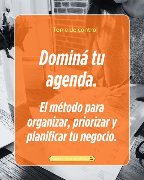 Dominá tu agenda. Tu torre de control.