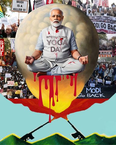 El Proyecto Fascista hindutva y el Día del Yoga