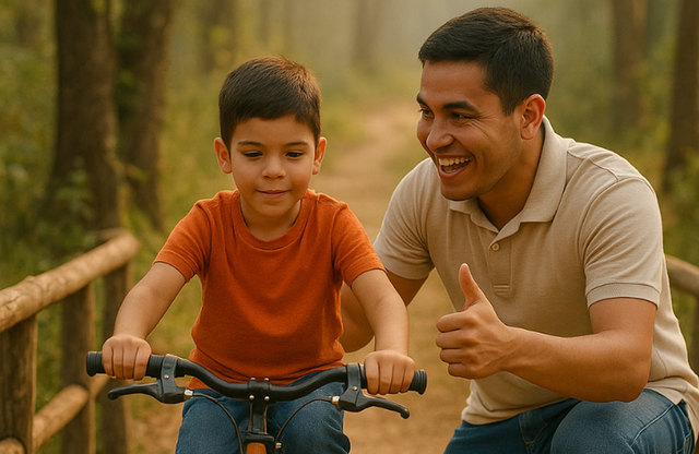 Mi hijo superó el miedo al volver a intentarlo. ¿Y tú? ¿Dónde estás poniendo tu enfoque financiero?