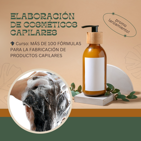 Curso Elaboración de productos capilares 