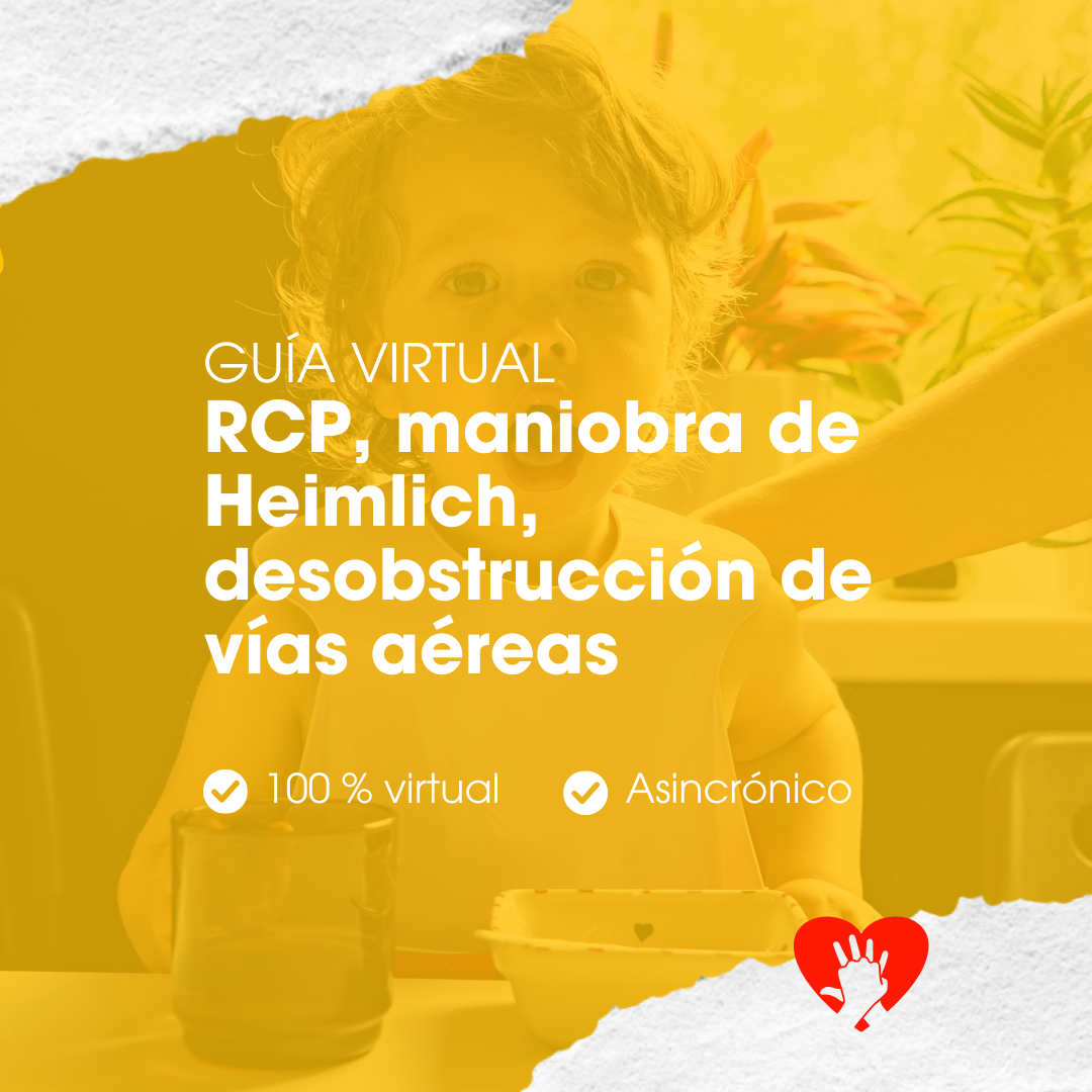 Curso online de RCP, maniombra de Heimlich y desobstrucción de vías aéreas para niños y bebés