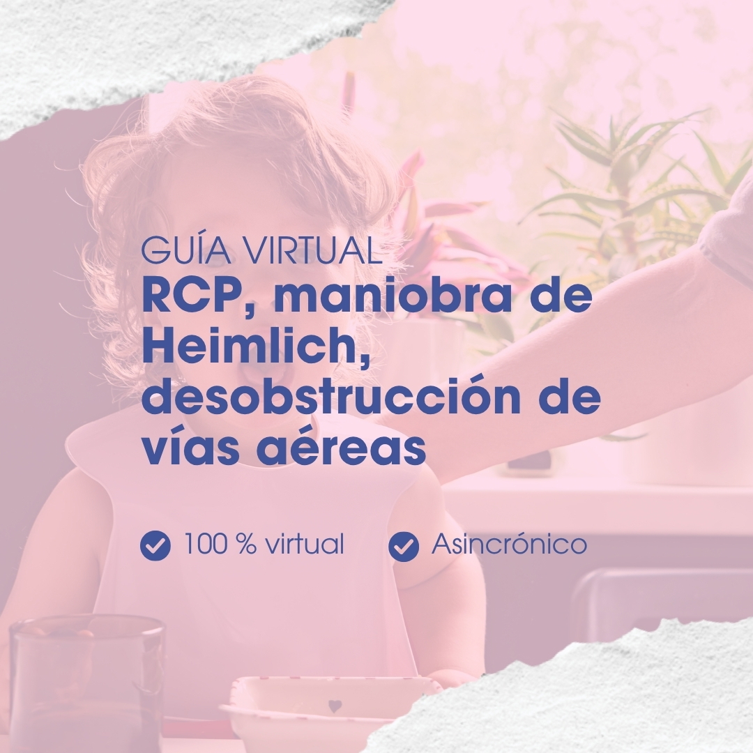 Curso online de RCP, maniombra de Heimlich y desobstrucción de vías aéreas para niños y bebés