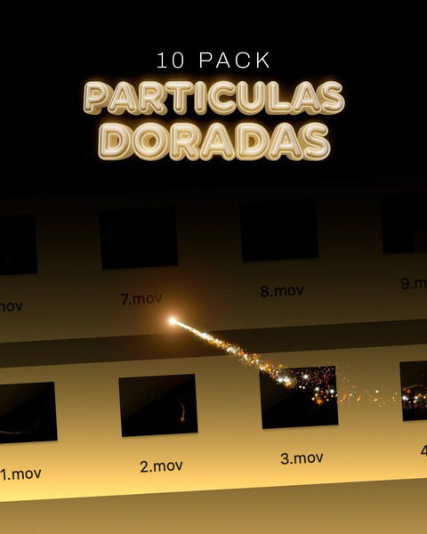 Particulas doradas, navidad (CANAL ALFA)