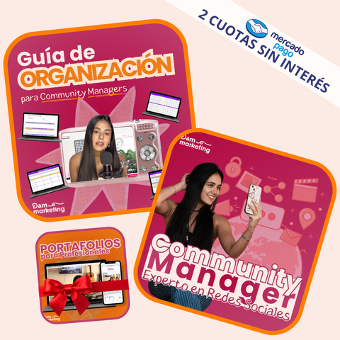 TODO PARA SER CM | Community Manager + Guía de Organización para CM + Portafolios Profesionales