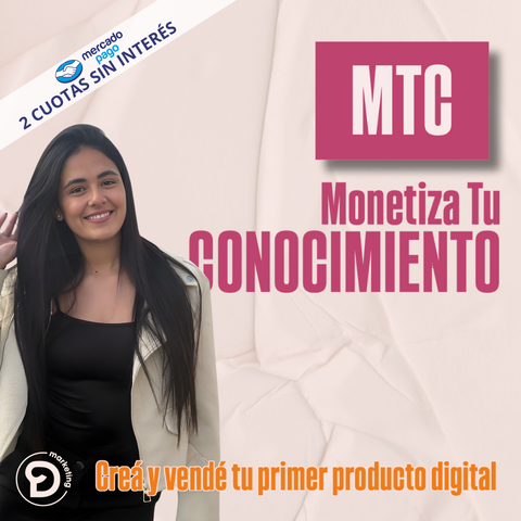 MTC | Creá y vendé tu producto digital