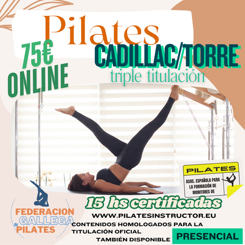 Plates  Cadillac - Reformer con Torre /Spring Board /Unidad de pared