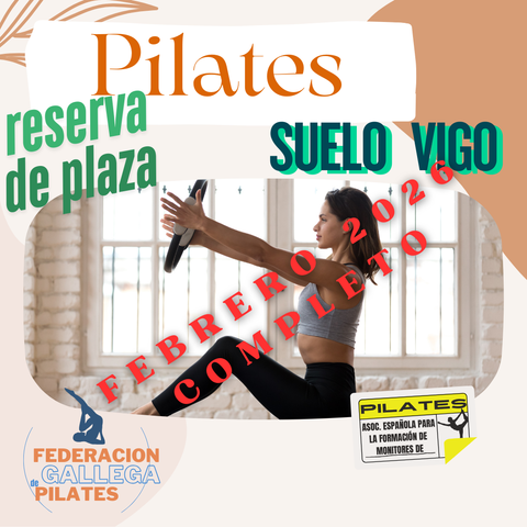 RESERVA DE PLAZA - PILATES SUELO VIGO - MAYO 2026