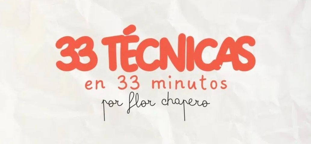 33 técnicas en 33 minutos COMBO