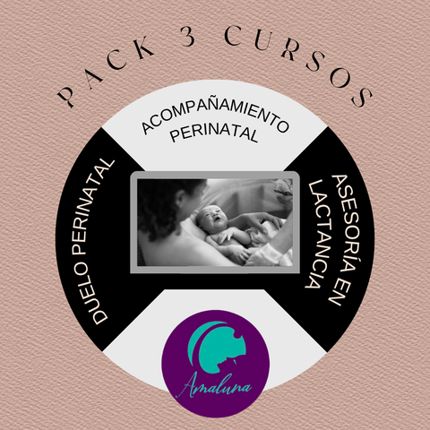 Pack 3 cursos - Acompañamiento Perinatal