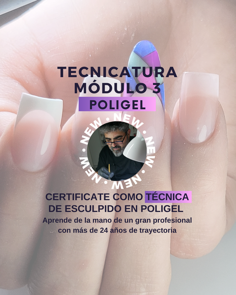 TÉCNICATURA - MÓDULO 3 - ESCULPIDO EN POLIGEL