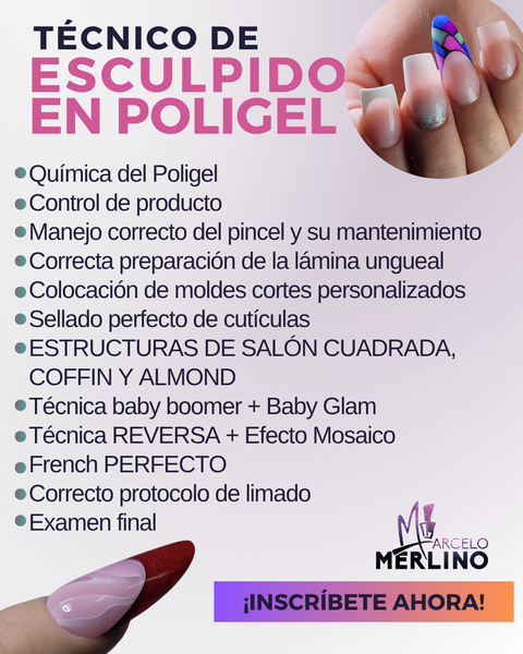 TÉCNICATURA - MÓDULO 3 - ESCULPIDO EN POLIGEL