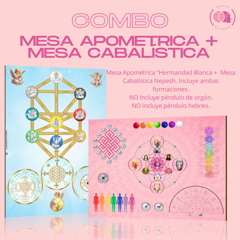 MESA APOMÉTRICA + MESA CABALÍSTICA NEPESH