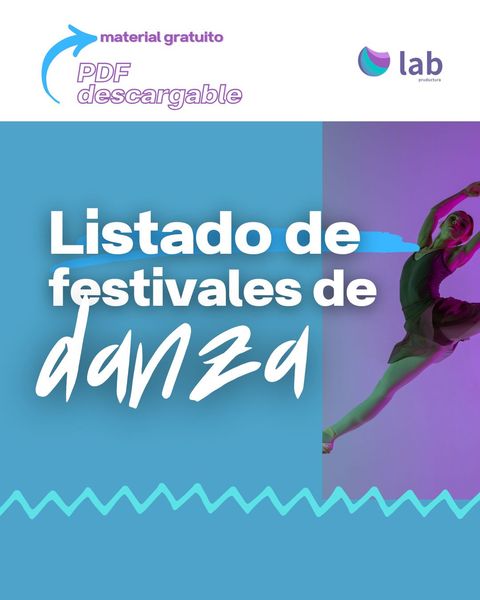 Listado de festivales de danza