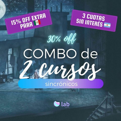 Combo 2 cursos en vivo a elección