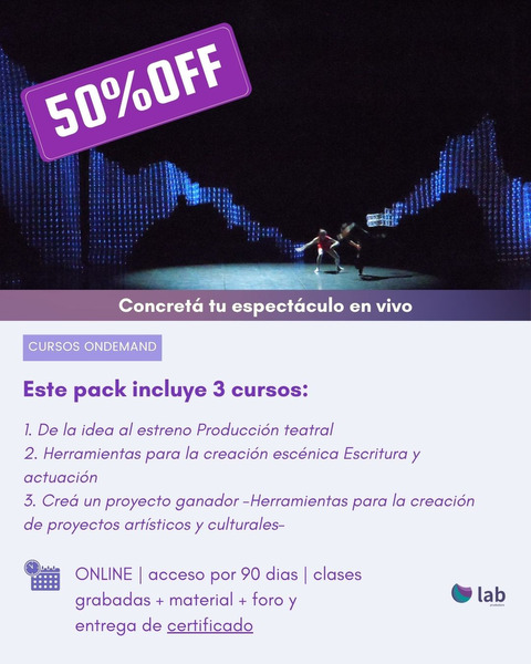 Concreta tu espectáculo en vivo
