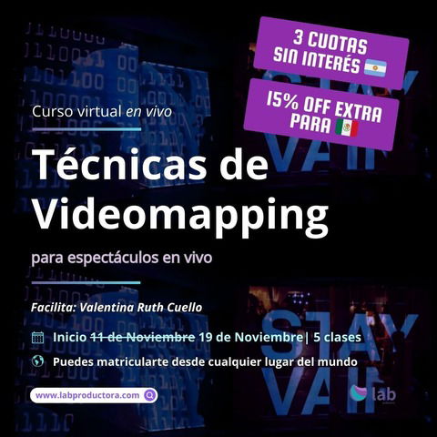 Técnicas de videomapping