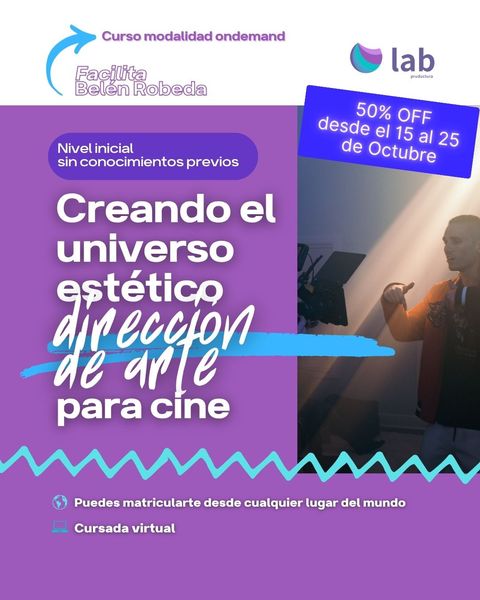 Curso Creando el universo estético: dirección de arte para cine