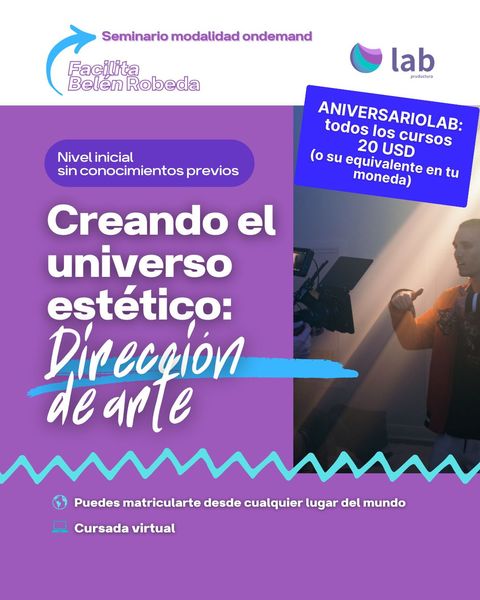 Curso Creando el universo estético: dirección de arte para cine