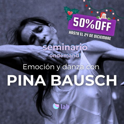 Emoción y danza con Pina baush