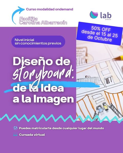Curso Diseño de Storyboard: de la Idea a la Imagen