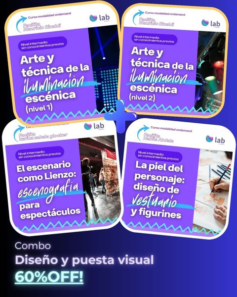 Combo Diseño y puesta visual