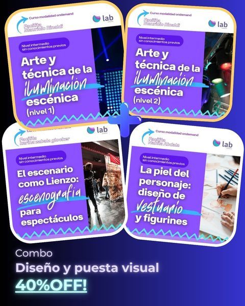 Combo Diseño y puesta visual