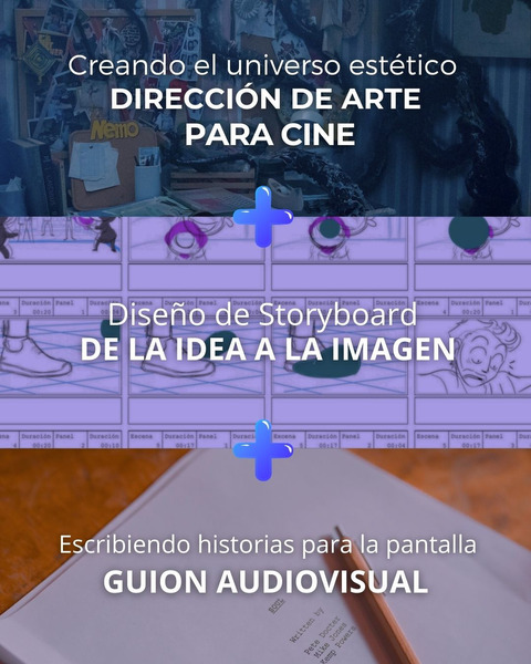 Combo Ideá tu propuesta audiovisual