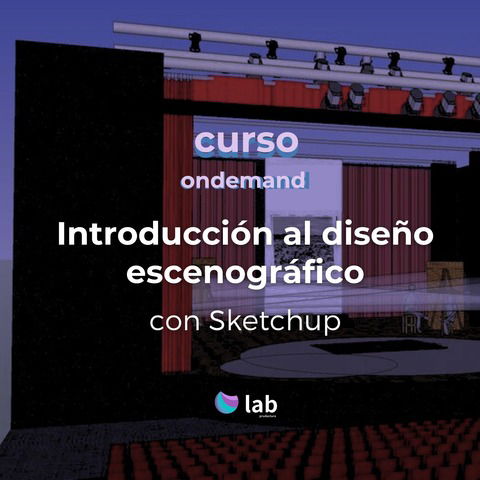 Introducción al diseño escenográfico con Sketchup