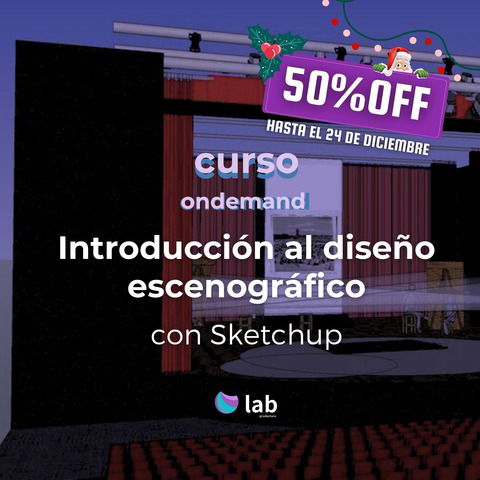 Introducción al diseño escenográfico con Sketchup