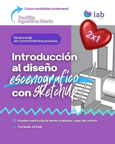 Curso Introducción al diseño escenográfico con Sketchup