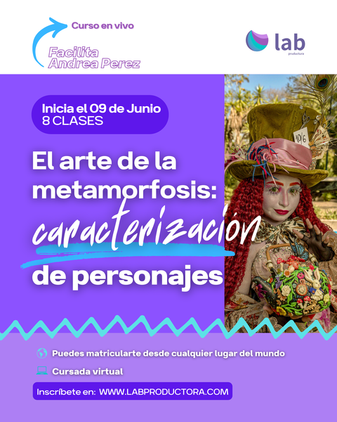 El arte de la metamorfosis: caracterización de personajes