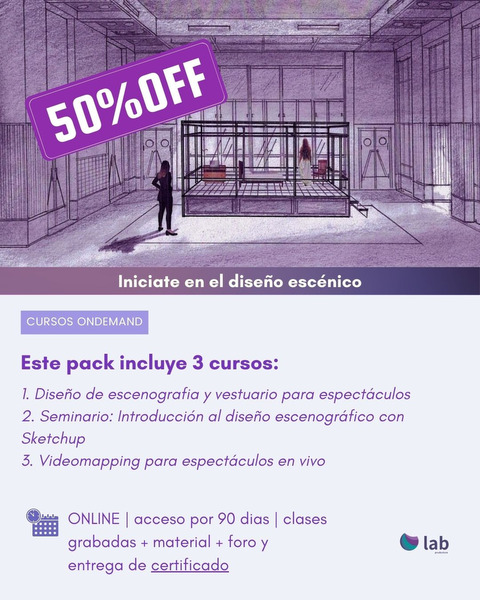 Iniciate en el diseño escénico