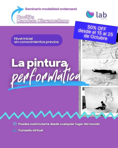 Seminario La pintura performática