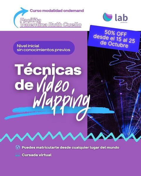 Curso Técnicas de videomapping