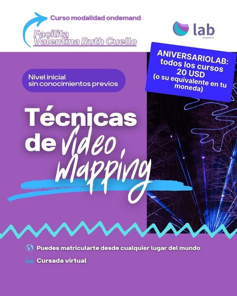 Curso Técnicas de videomapping