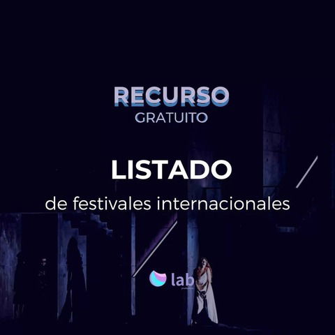 Listado de festivales internacionales 