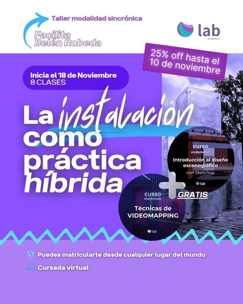 Taller La instalación como práctica híbrida
