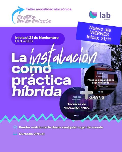 Taller La instalación como práctica híbrida
