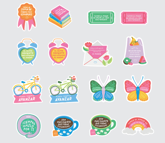 PLANCHA STICKERS AGN 2