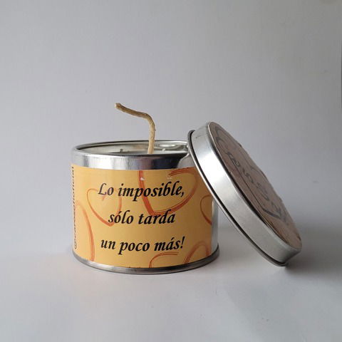 Latas aromáticas de soja