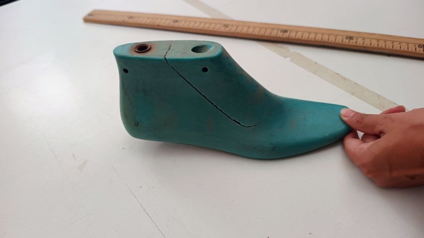 Horma bota punta cuadrada