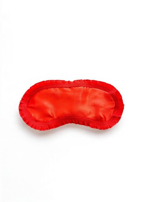 Antifaz de Saten Rojo