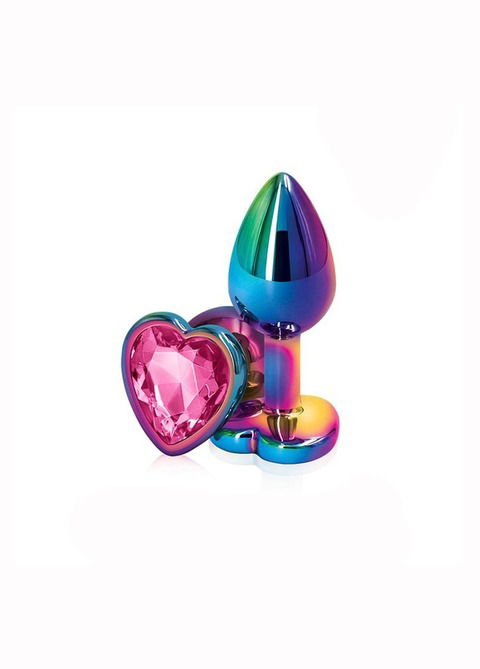 Plug Rainbow Heart M