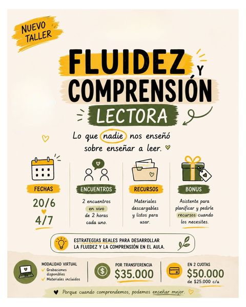 FLUIDEZ Y COMPRENSIÓN LECTORA